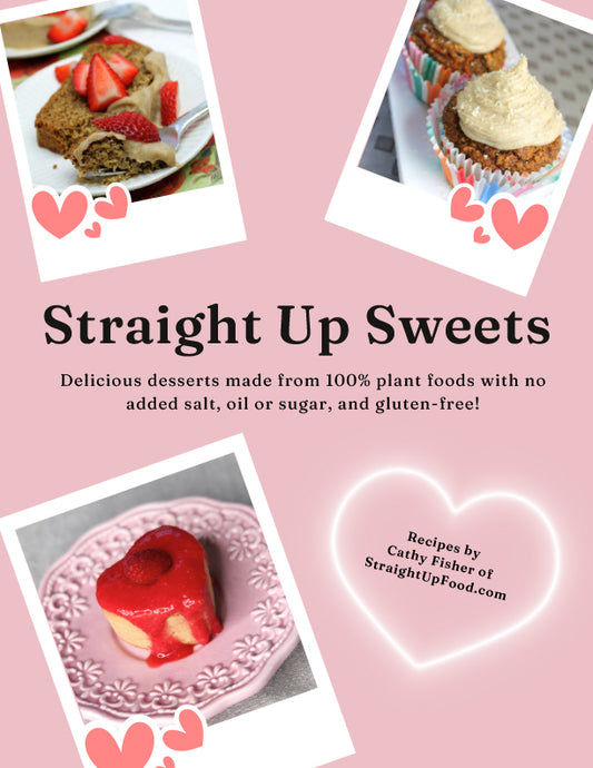 Straight Up Sweets Cookbook (downloadable eBook)