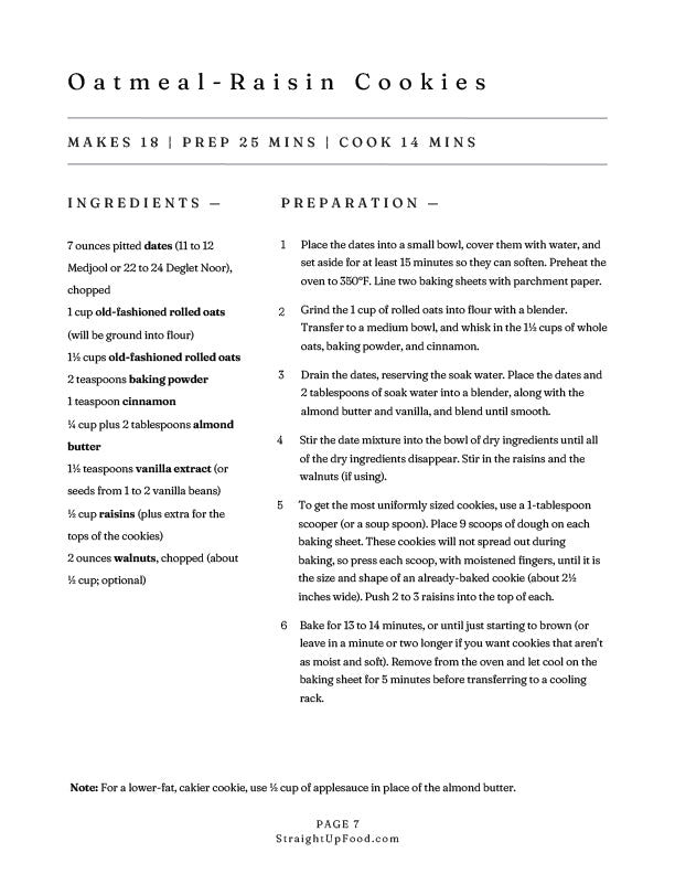 Straight Up Sweets Cookbook (downloadable eBook)